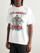 Local Authority LA - Monsters of Surf Logo-Print Cotton-Jersey T-Shirt - White