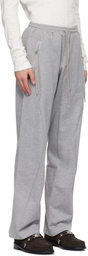 NVRFRGT Gray Twisted Sweatpants