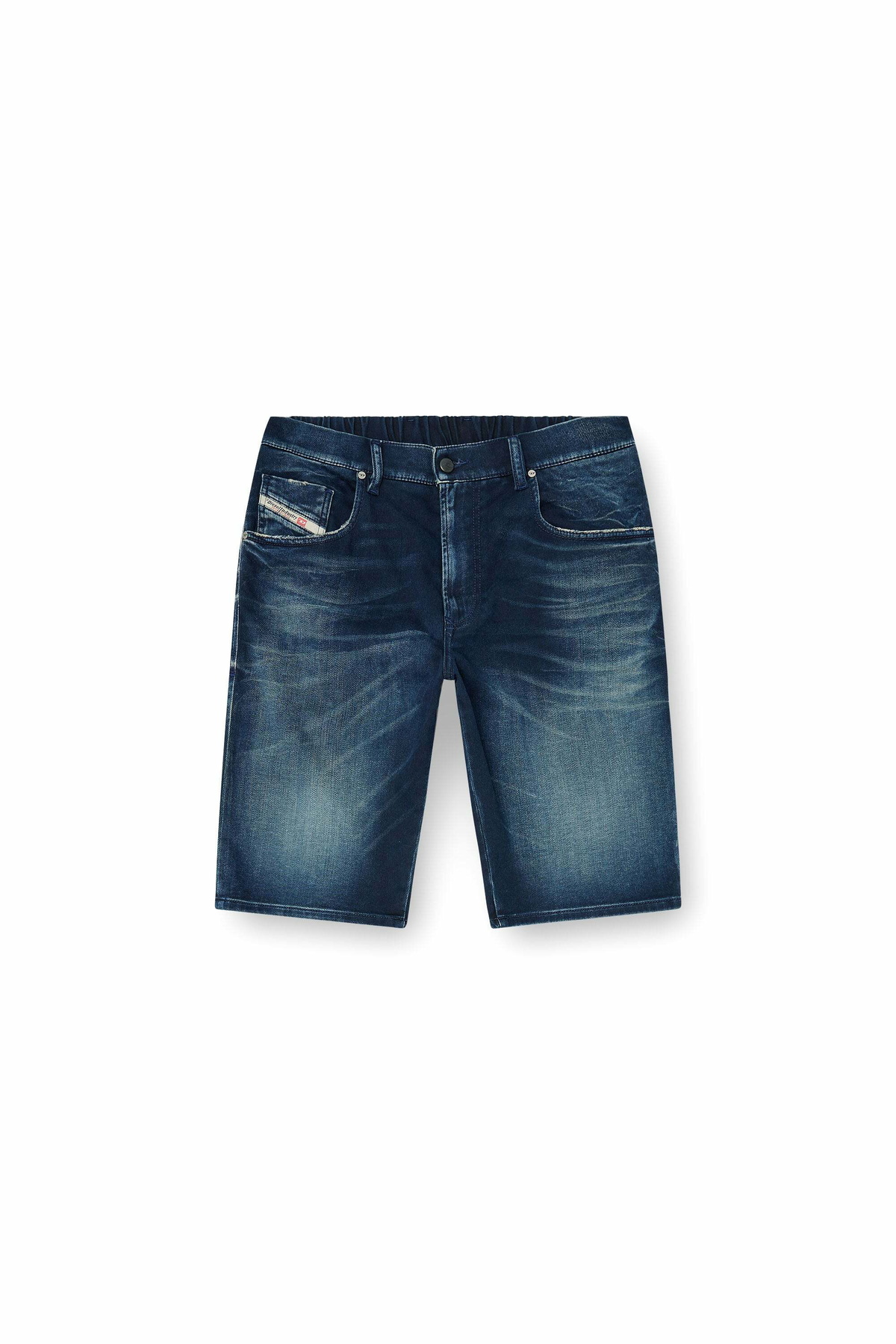 Diesel Chino shorts in shaded Jogg Jeans - Denim short pants Mens in Blue