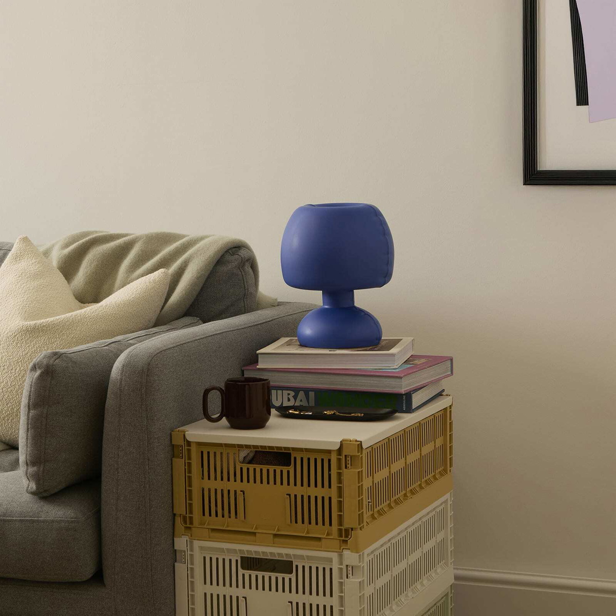 Home Studyo Freddy Lamp in Indigo Blue 