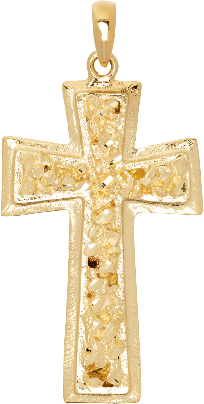 Veneda Carter Gold VC027 Signature Cross Pendant