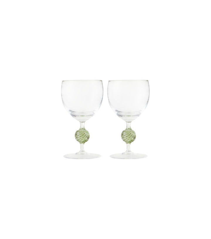 Photo: Cabana Demetra set of 2 white wine glasses