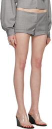 BELLE Gray Noa Shorts