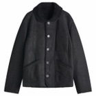 END. x YMC Brainticket Jacket in Black
