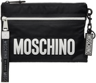 Moschino Black Logo Pouch