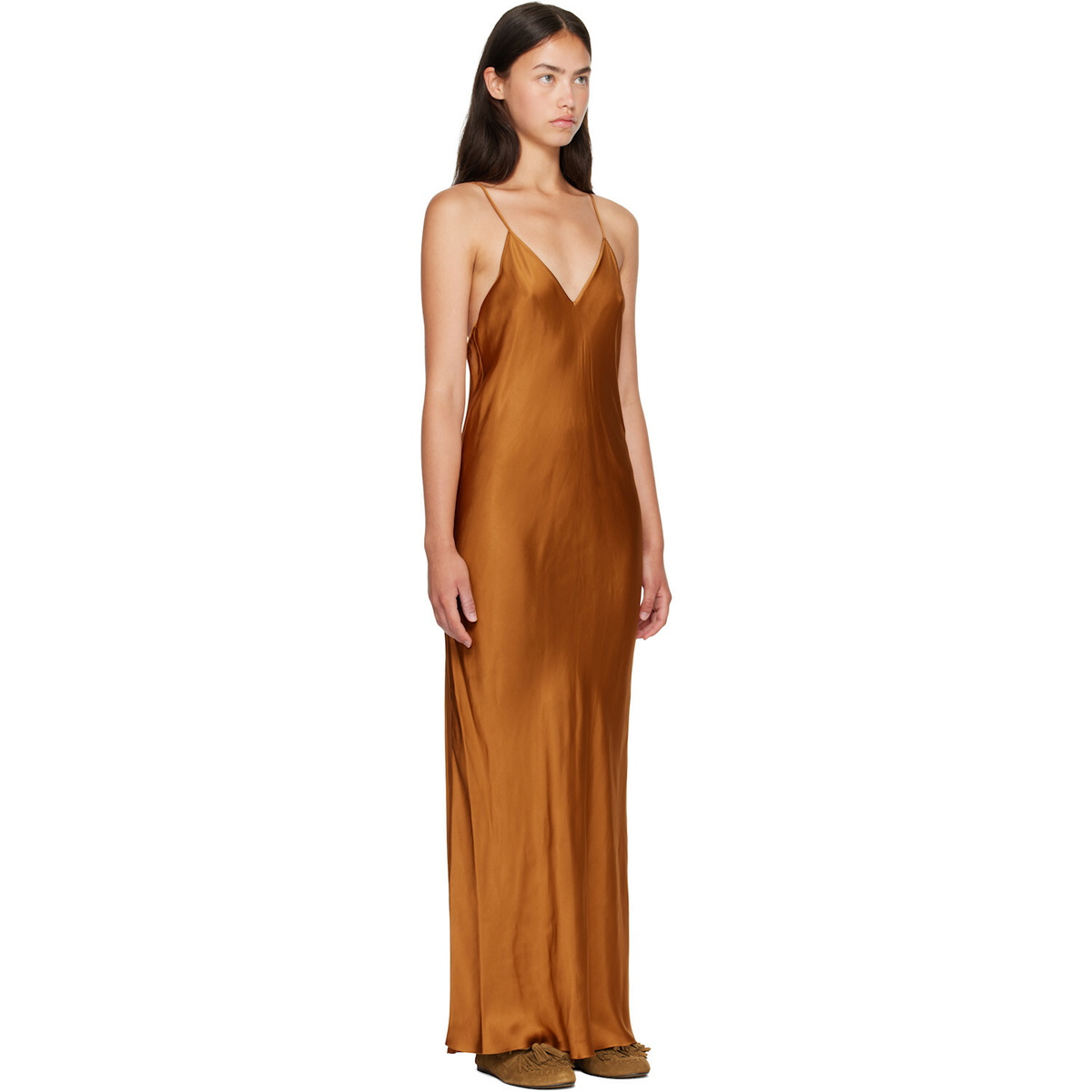 Isabel Marant Tan Nevana Maxi Dress