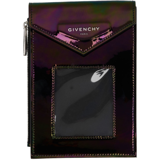 Photo: Givenchy Multicolor Patent Neck Window Pouch