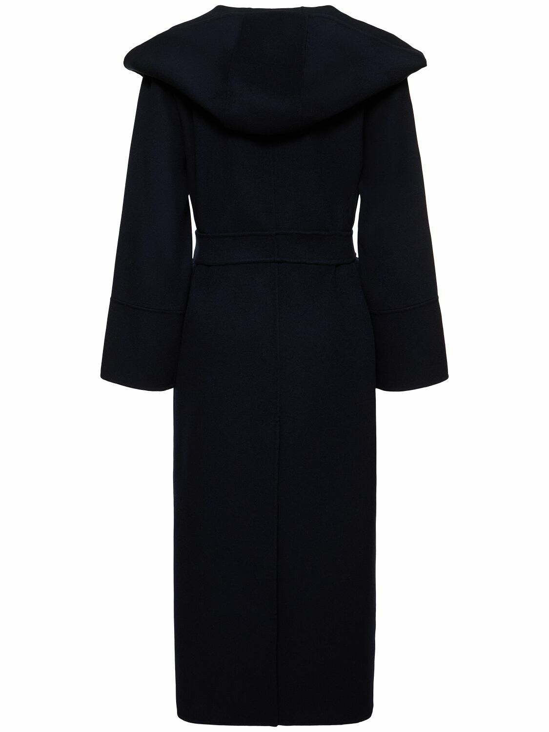 S Max Mara FABIO ベルト付き ウール ロング コート 38 S MAX MARA Fabio Belted Wool Long Coat S Max Mara