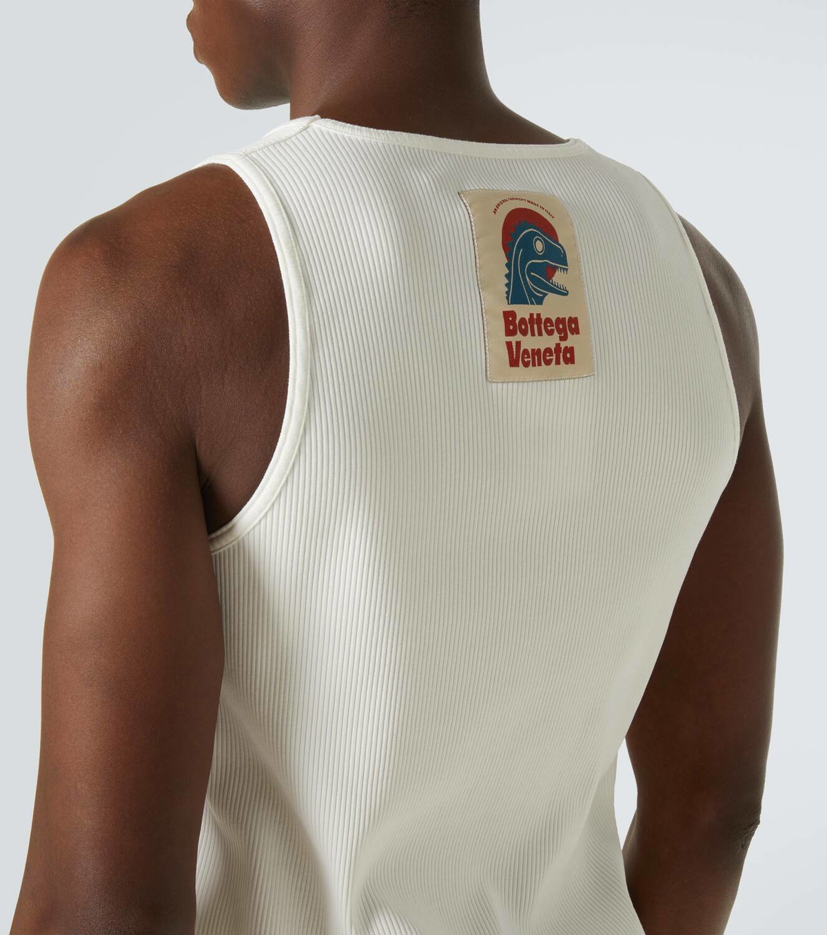 Bottega Veneta Cotton-blend jersey tank top