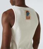 Bottega Veneta Cotton-blend jersey tank top