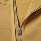 Gucci Men's Half Zip Popover Logo Hoody in Camel