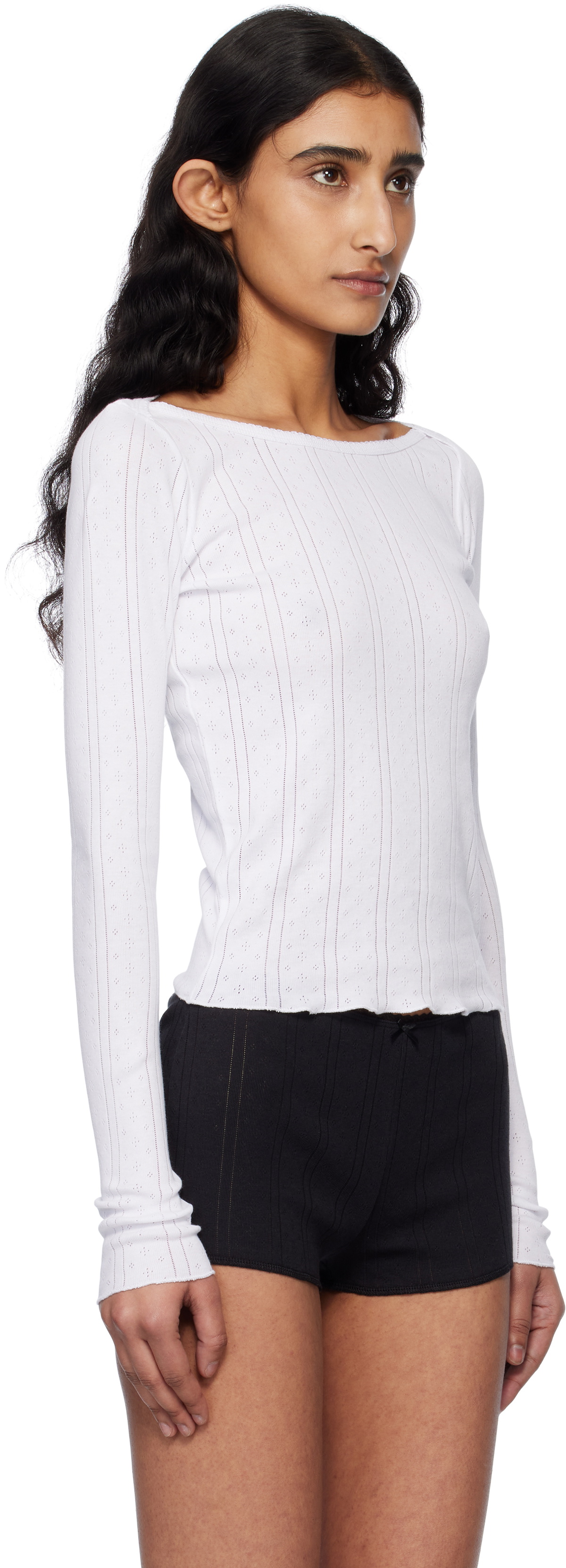 Cou Cou White 'The Bateau' T-shirt