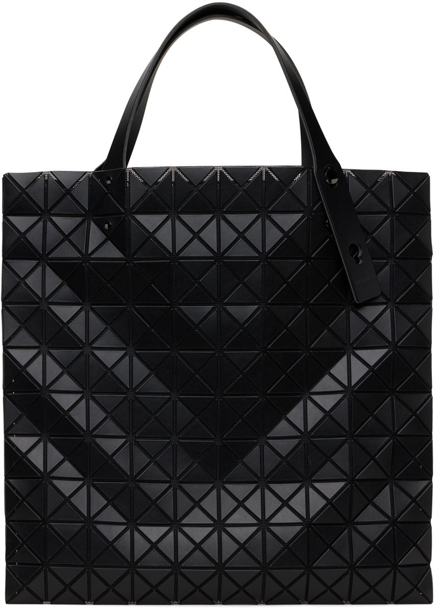 BAO BAO ISSEY MIYAKE Black Prism Matte Tote Bao Bao Issey Miyake