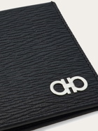 Ferragamo Mens Gancini wallet in Black
