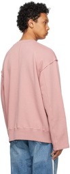 Ambush Pink Raw Edge Sweatshirt