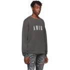 Amiri Grey Logo Core Sweatshirt