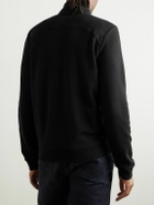 Derek Rose - Cotton and Modal-Blend Jersey Half-Zip Sweatshirt - Black