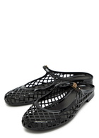 Tory Burch Mellow Jelly Mary Jane Mules Black