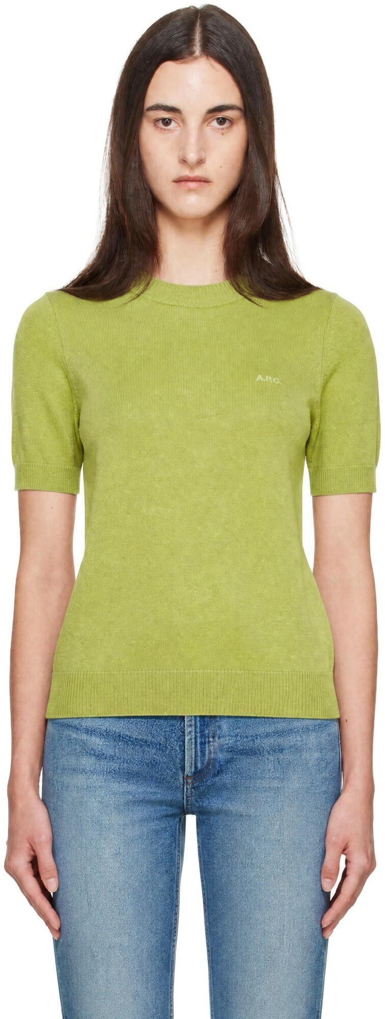 A.P.C. Green Luma T-shirt