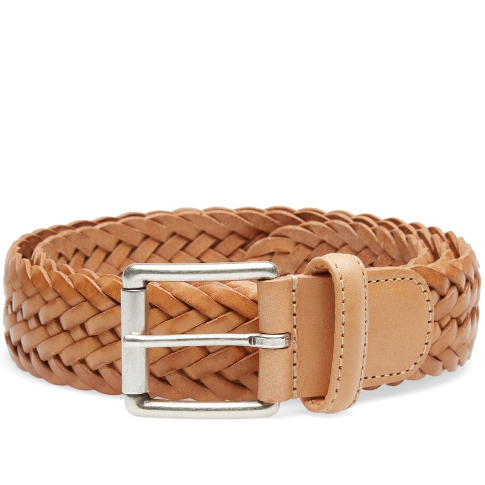 Anderson's Woven Leather Belt Anderson's