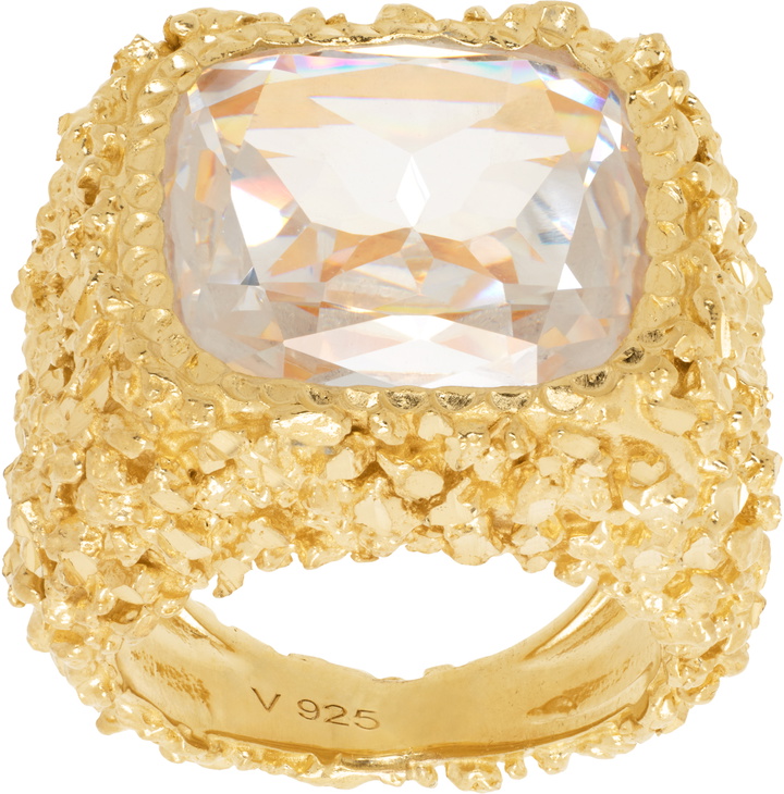 Veneda Carter SSENSE Exclusive Gold VC012 Ring Veneda Carter