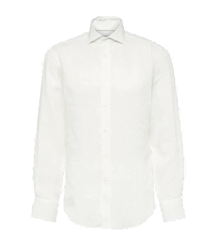 Photo: Brunello Cucinelli Linen shirt