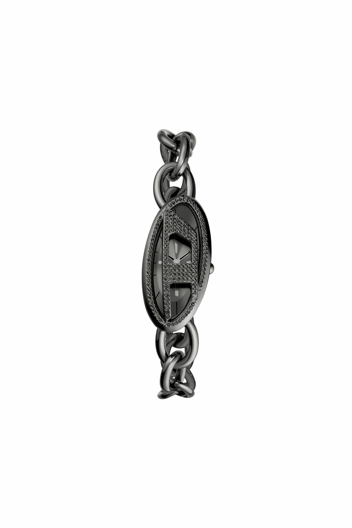 Diesel D-Era Two -Hand Stainless Steel Watch - Timeframes Womens in Black