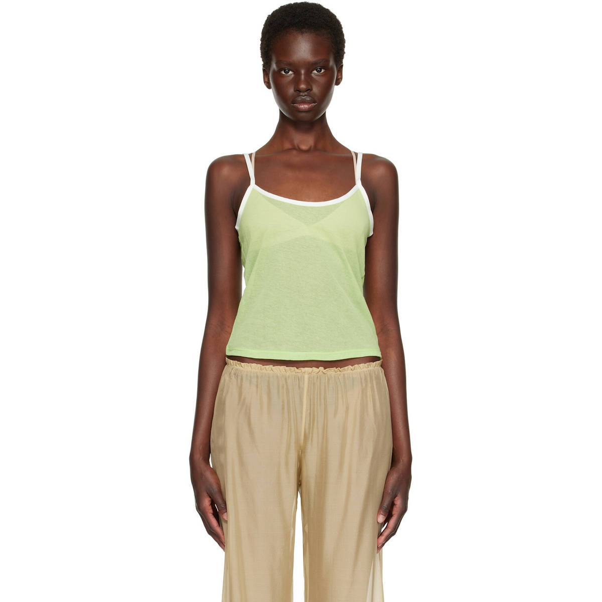 Paloma Wool Green Nasem Tank Top