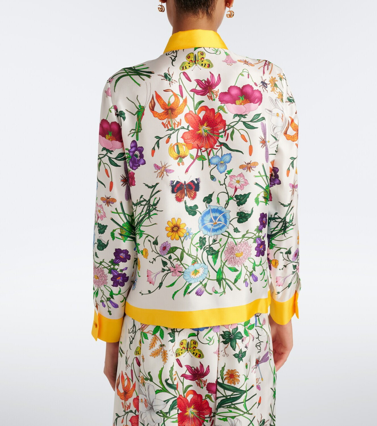 Gucci Gucci Flora silk shirt