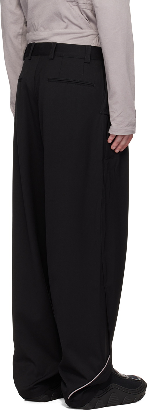 Kiko Kostadinov Black Bendix Tailored Trousers