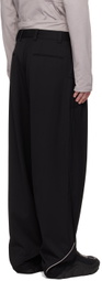 Kiko Kostadinov Black Bendix Tailored Trousers
