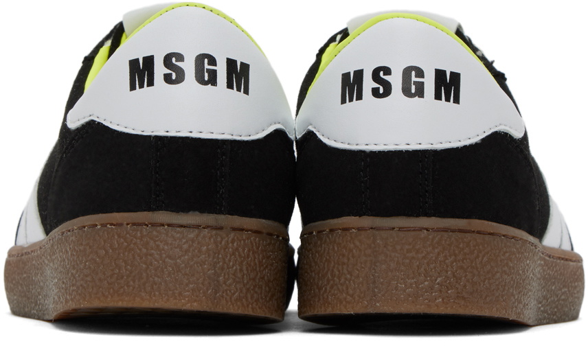 MSGM Black Retro Sneakers MSGM
