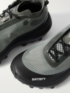 Satisfy - TheROCKER™ Rubber-Trimmed Rippy™ 66 Trail Running Sneakers - Gray