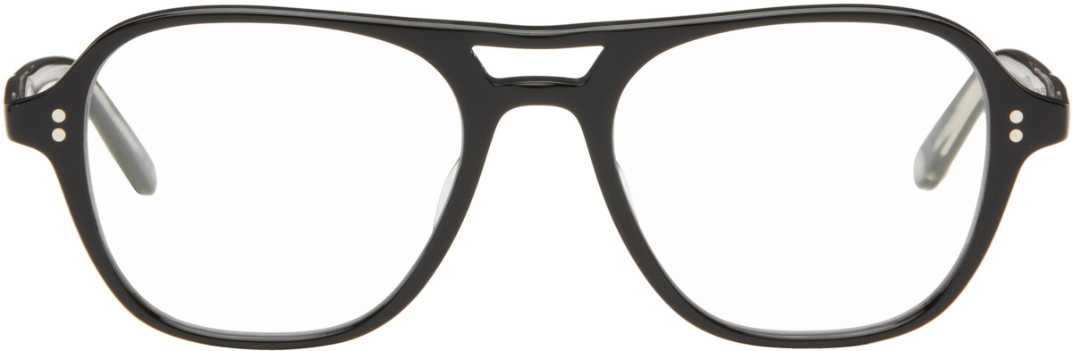 Garrett Leight Black Doc Glasses