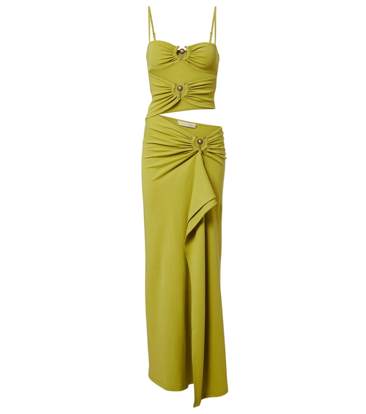 Photo: Christopher Esber Orbit cotton-blend midi dress