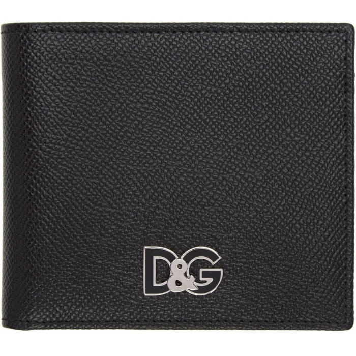 Photo: Dolce and Gabbana Black Logo Wallet