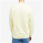 Edwin Men's Japanese Sun Crew Sweater in Tender Yellow