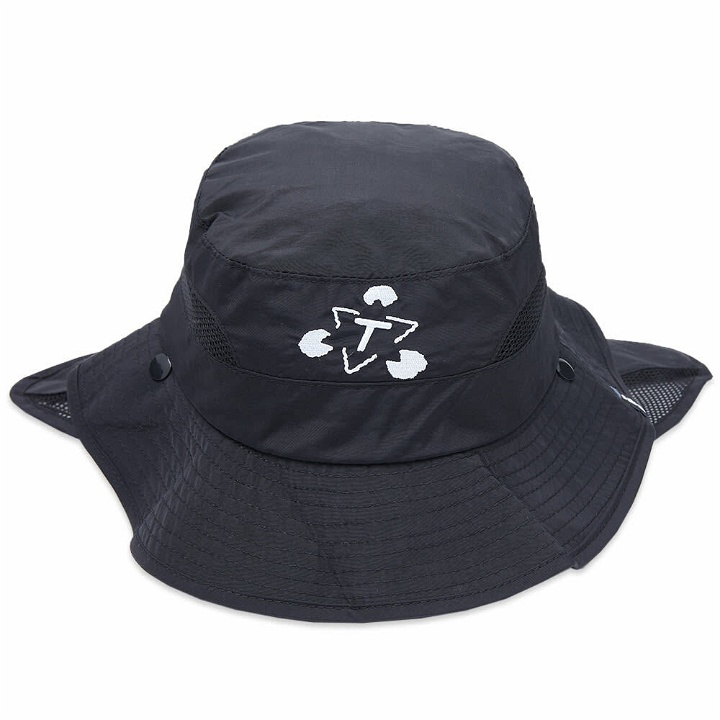 Photo: The Trilogy Tapes Men's Beach Bucket Hat in Black