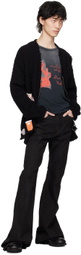 PALY Black 'D. Store Cowboy' Cardigan