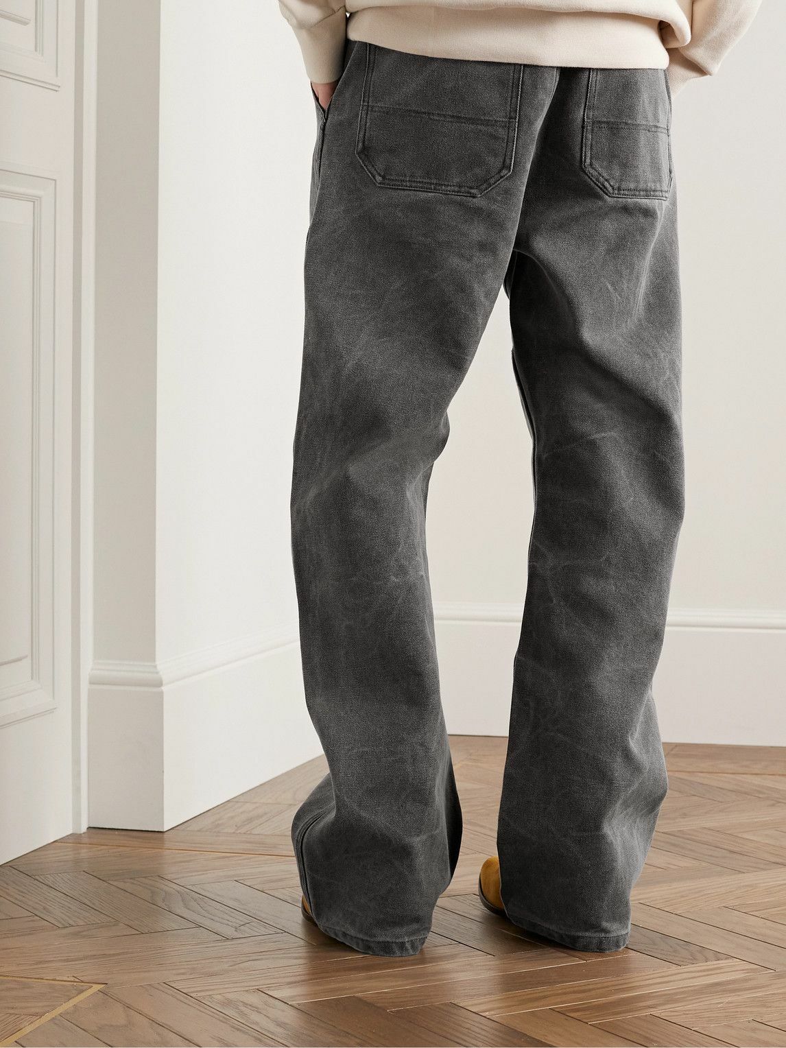 Acne Studios - Palma Straight-Leg Pigment-Dyed Cotton-Canvas