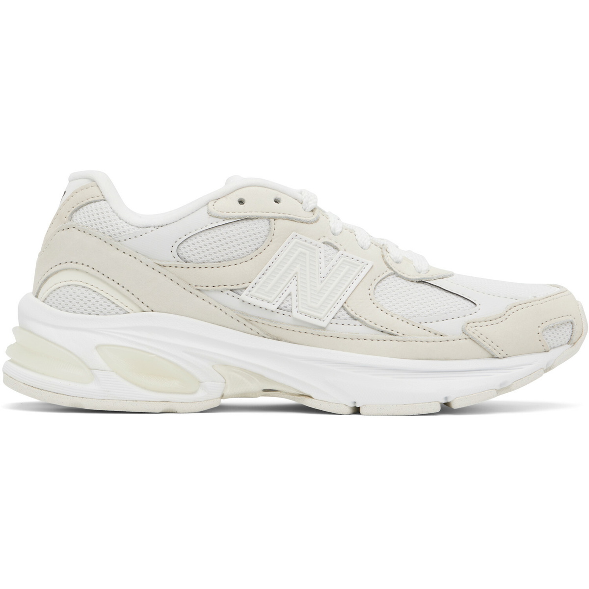 Comme des Garçons Homme White New Balance Edition 2010V Sneakers