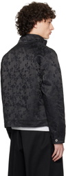 Coperni Black Jacquard Zipped Jacket