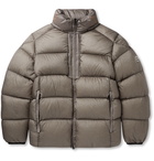 Moncler - Cevenne Garment-Dyed Quilted Shell Down Jacket - Gray