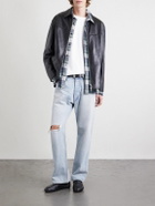 CELINE - Logo-Embroidered Cotton-Jersey T-Shirt - White