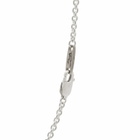 Frederick Grove Eternity Pendant Necklace in Silver 