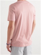 HUGO BOSS - Slim-Fit Cotton-Jersey T-Shirt - Pink
