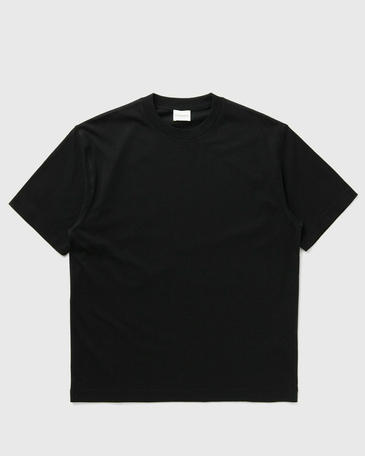 CLOSED CLASSIC TEE Black Mens Shortsleefe