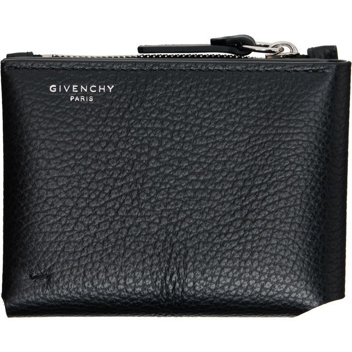 Photo: Givenchy Black Folded Trifold Wallet