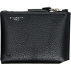 Givenchy Black Folded Trifold Wallet