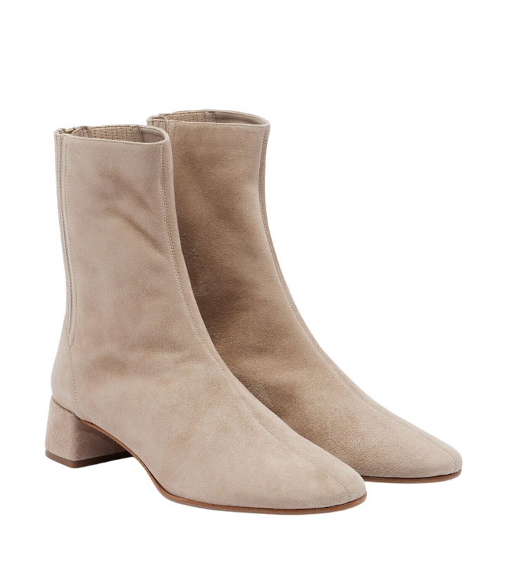 Photo: Aquazzura Saint Honoré suede ankle boots